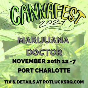 Marijuana Doctor at 2nd Annual Cannafest 2021 Flyer