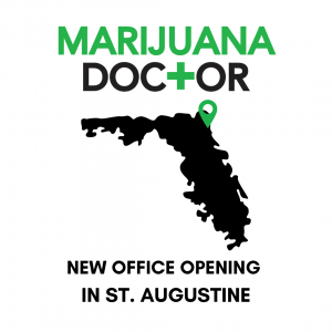 New Marijuana Doctor St. Augustine location opening promotional image