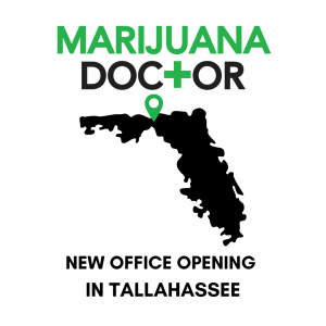 New Marijuana Doctor Tallahassee location opening promotional image
